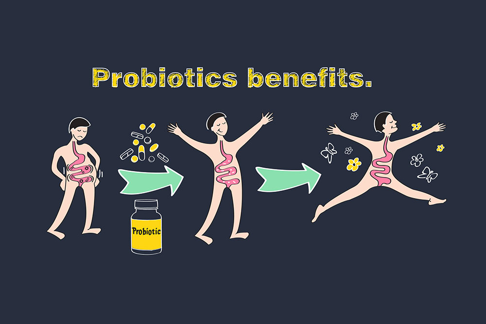 6 major benefits of having probiotics